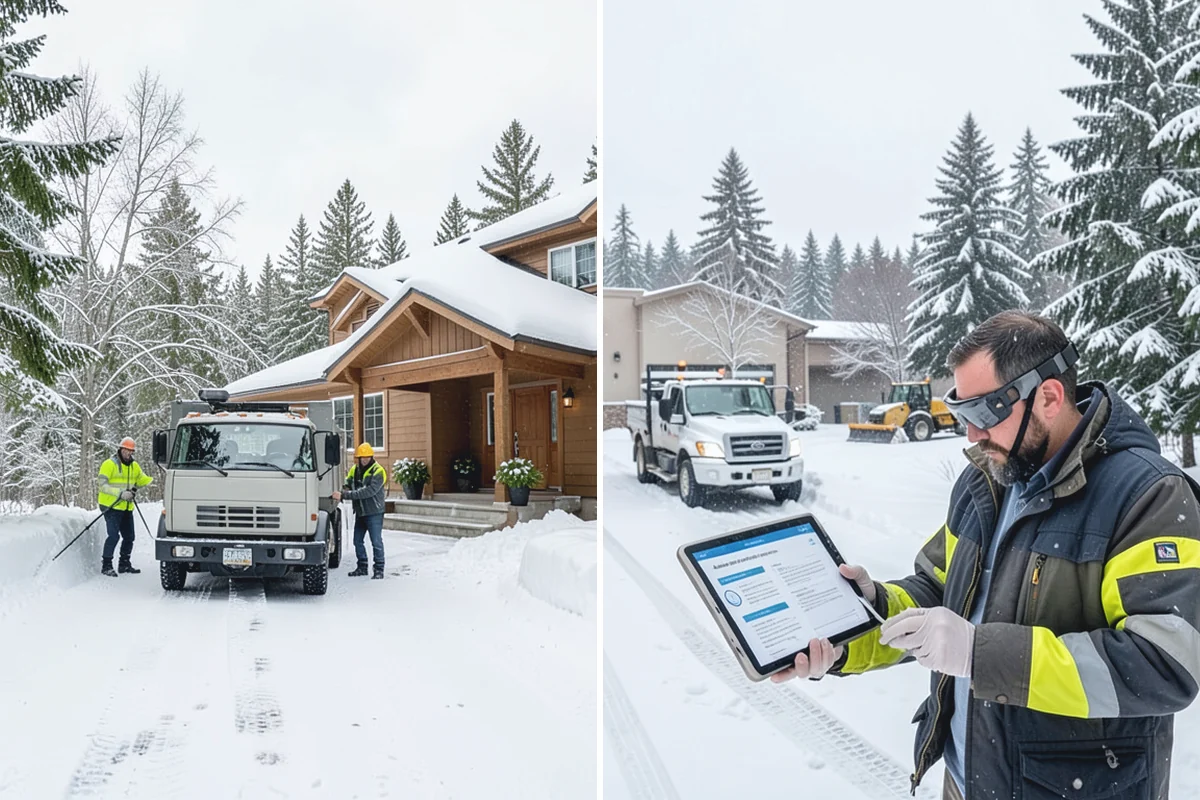 Emergency Plowing in Hamilton, Skagit County, WA - Take your emergency call and confirm location and access