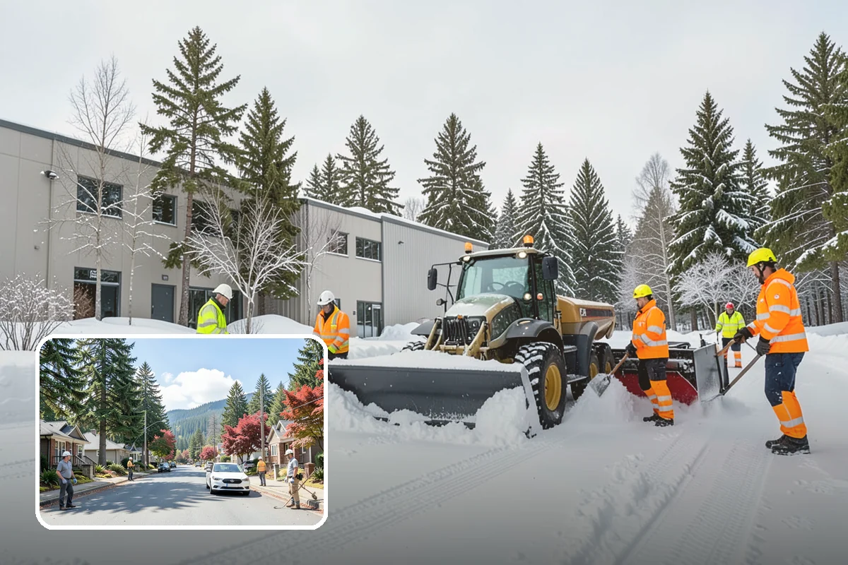 Emergency Plowing in Hunts Point, King County, WA - Around-the-clock dispatch for sudden, heavy snowfall
