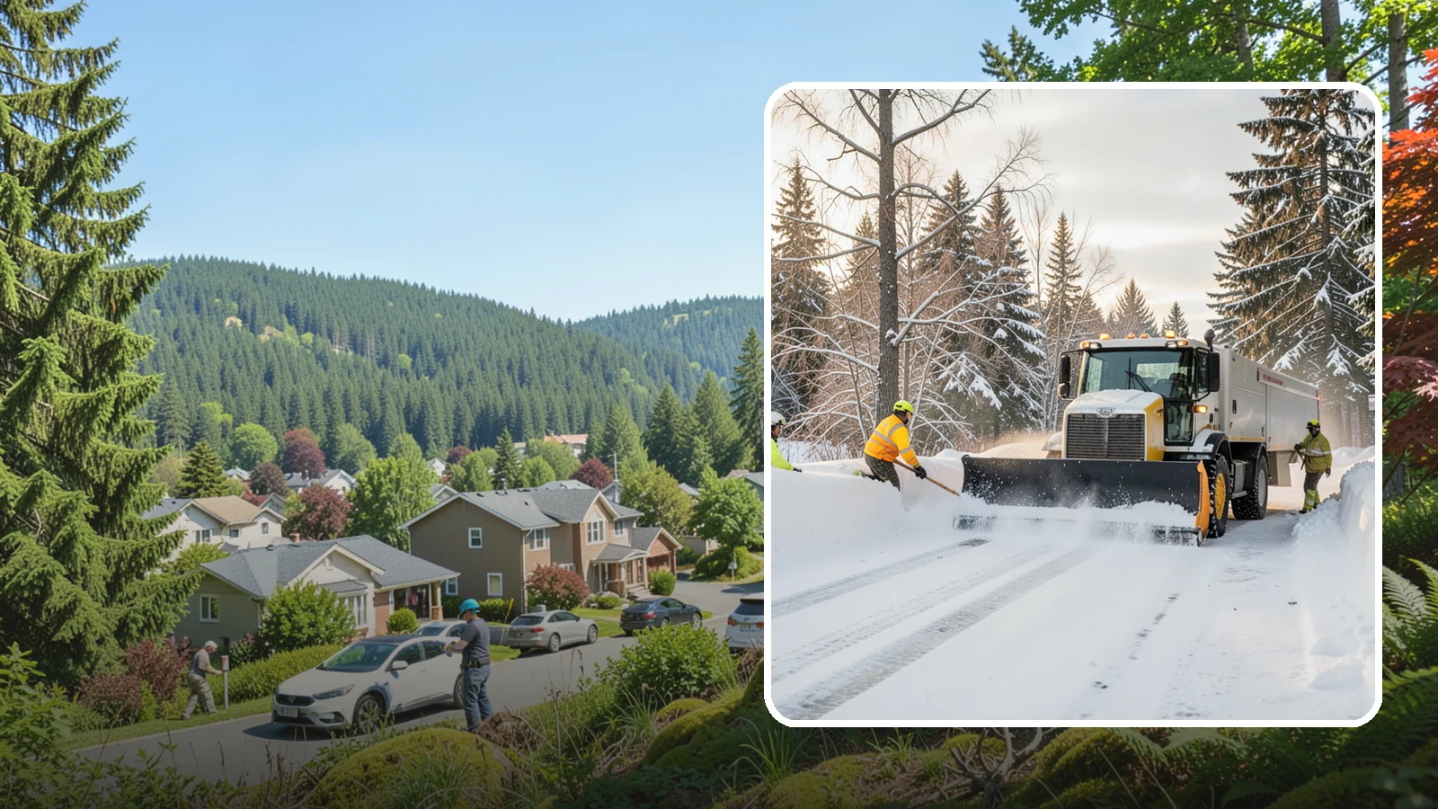 Emergency Plowing in Index, Snohomish County, WA - We dispatch plow crews around the clock across Western Washington when a sudden snowfall buries lots and driveways and you need...