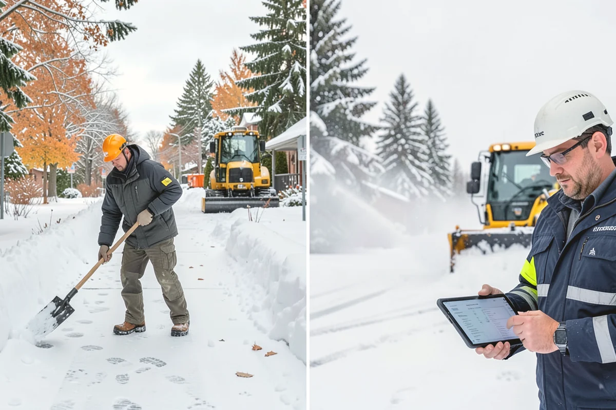Emergency Plowing in Issaquah, King County, WA - Take your emergency call and confirm location and access