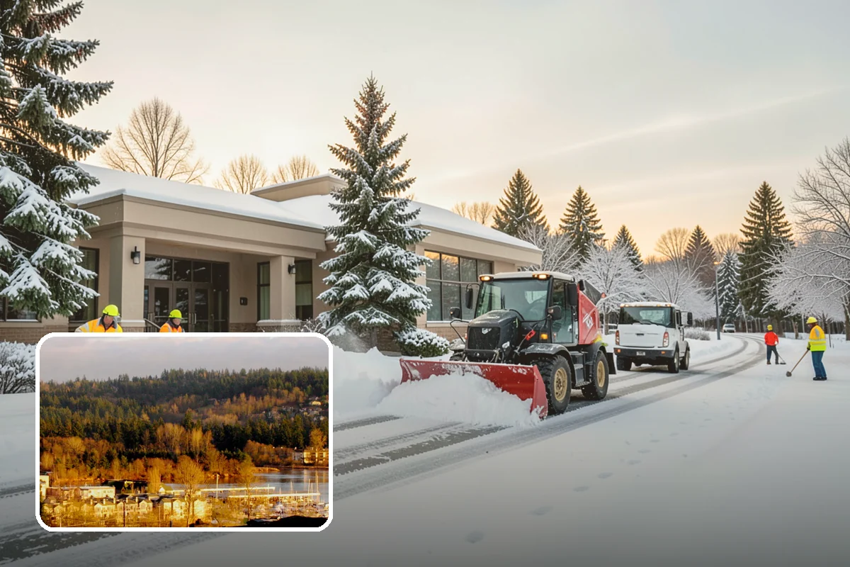 Emergency Plowing in Kenmore, King County, WA - Around-the-clock dispatch for sudden, heavy snowfall