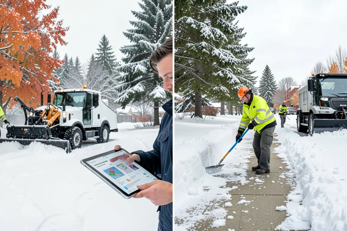 Emergency Plowing in Kenmore, King County, WA - Take your emergency call and confirm location and access
