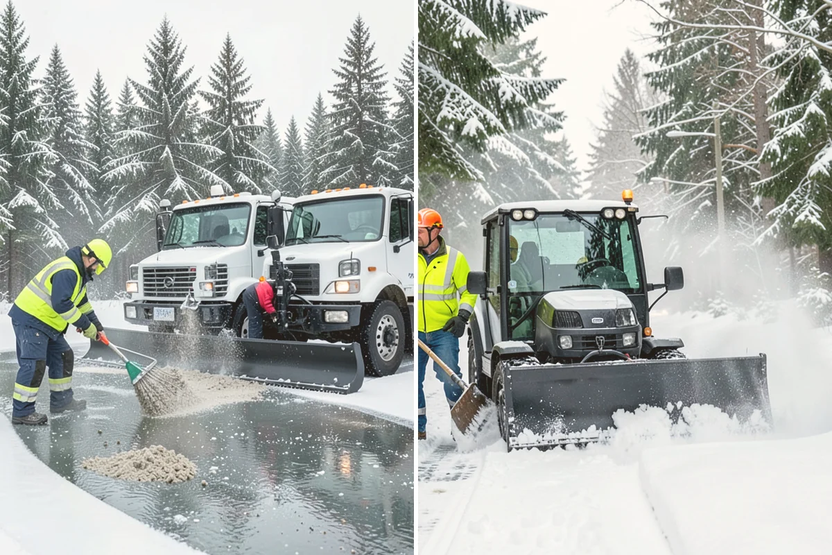 Emergency Plowing in Kent, King County, WA - Take your emergency call and confirm location and access