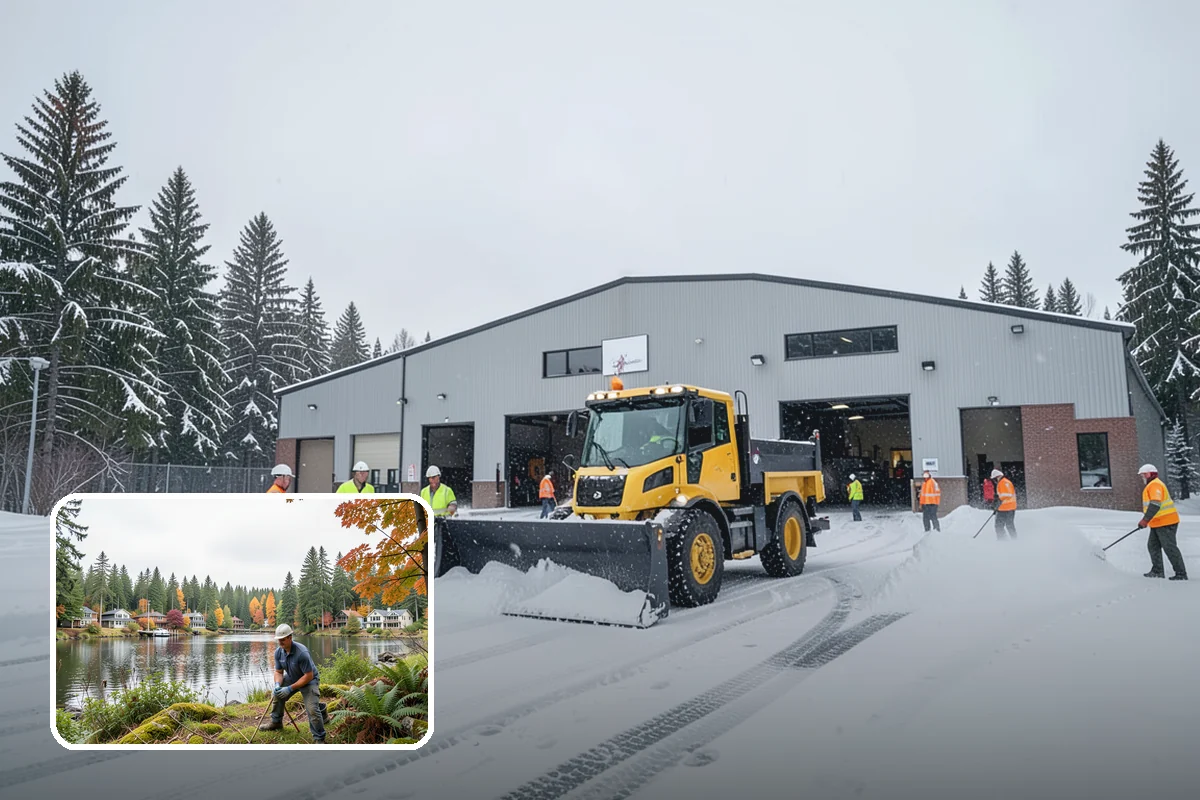 Emergency Plowing in La Conner, Skagit County, WA - Around-the-clock dispatch for sudden, heavy snowfall