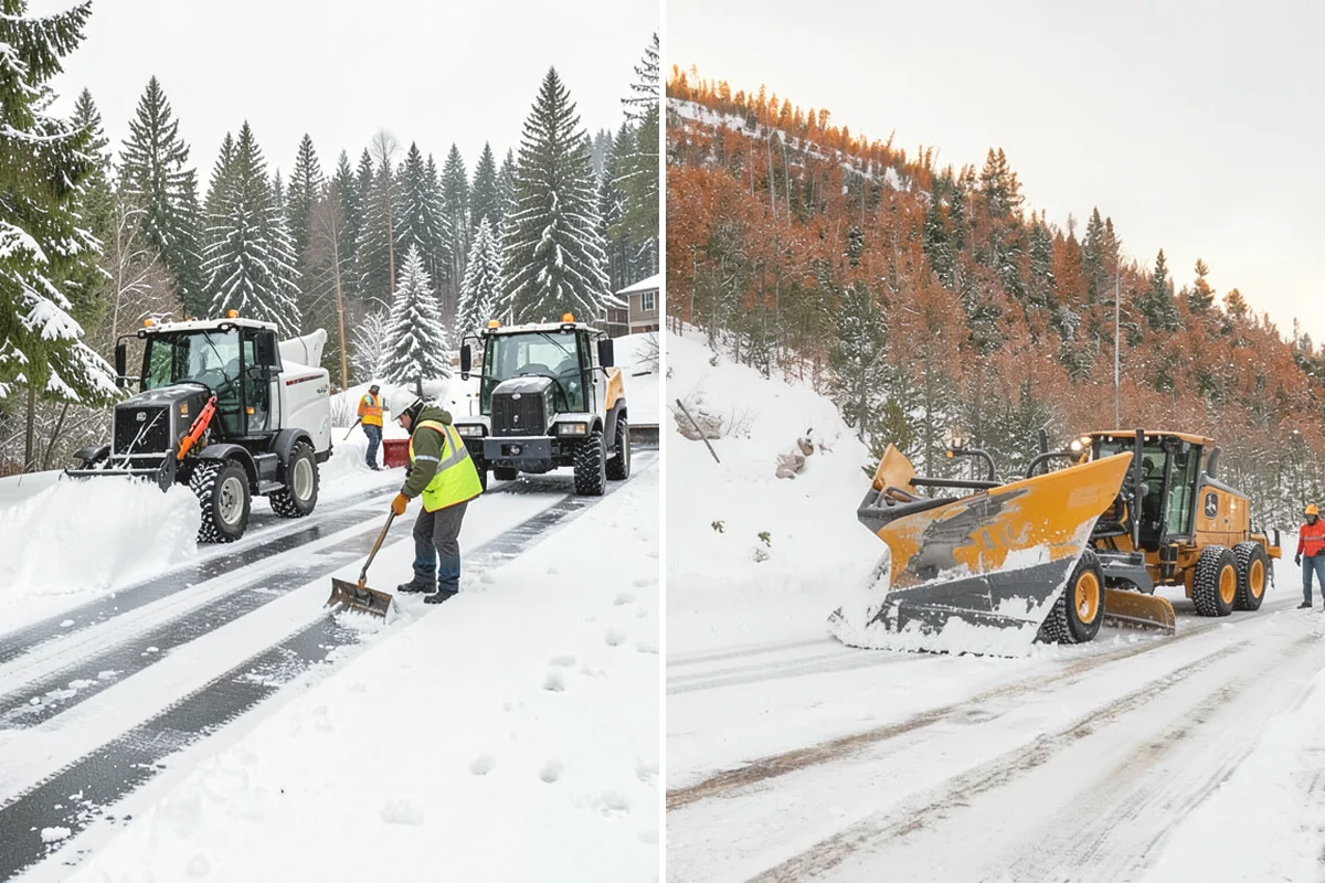 Emergency Plowing in La Conner, Skagit County, WA - Take your emergency call and confirm location and access