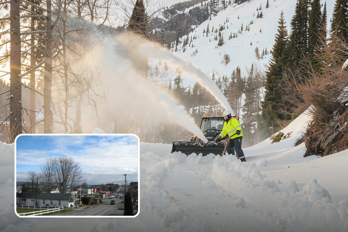 Emergency Plowing in Langley, Island County, WA - Around-the-clock dispatch for sudden, heavy snowfall