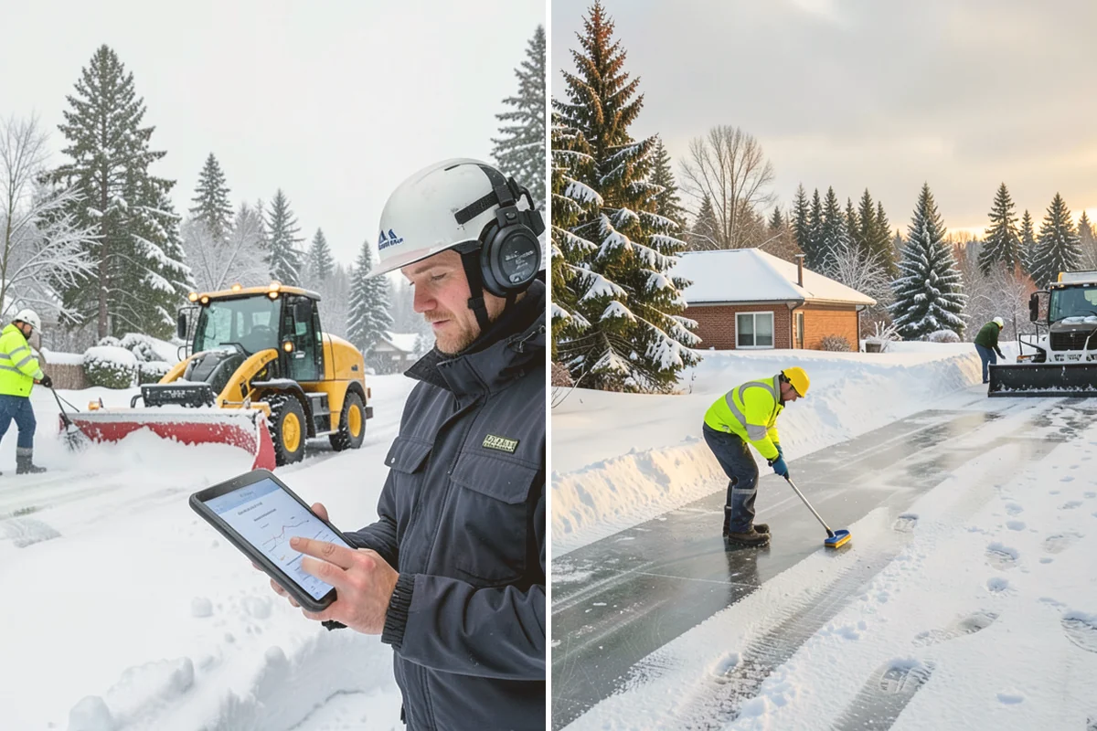 Emergency Plowing in Lynnwood, Snohomish County, WA - Take your emergency call and confirm location and access