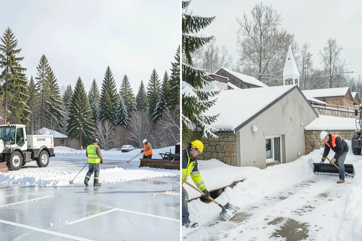 Emergency Plowing in Mercer Island, King County, WA - Take your emergency call and confirm location and access