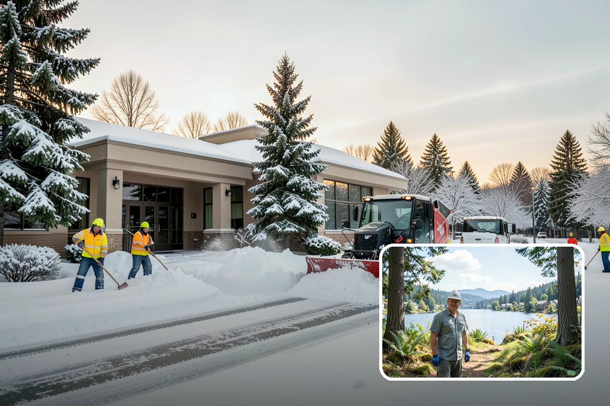 Emergency Plowing in Milton, King County, WA - Around-the-clock dispatch for sudden, heavy snowfall