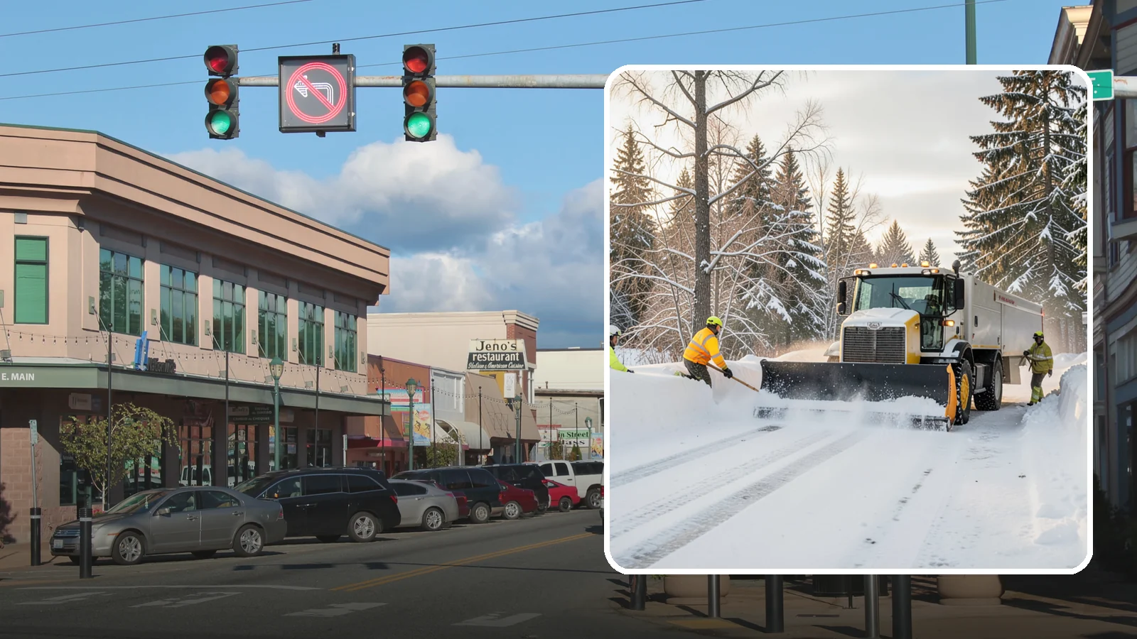Emergency Plowing in Monroe, Snohomish County, WA - We dispatch plow crews around the clock across Western Washington when a sudden snowfall buries lots and driveways and you need...
