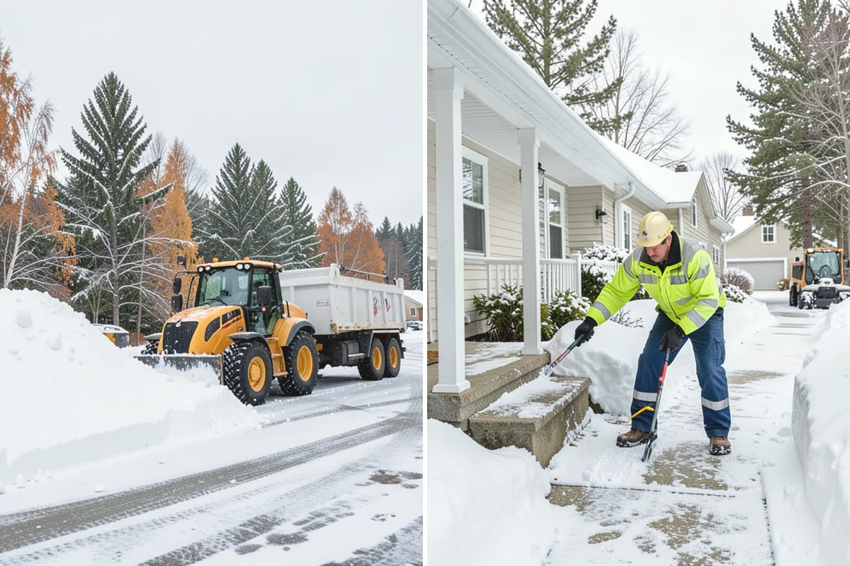 Emergency Plowing in Monroe, Snohomish County, WA - Take your emergency call and confirm location and access