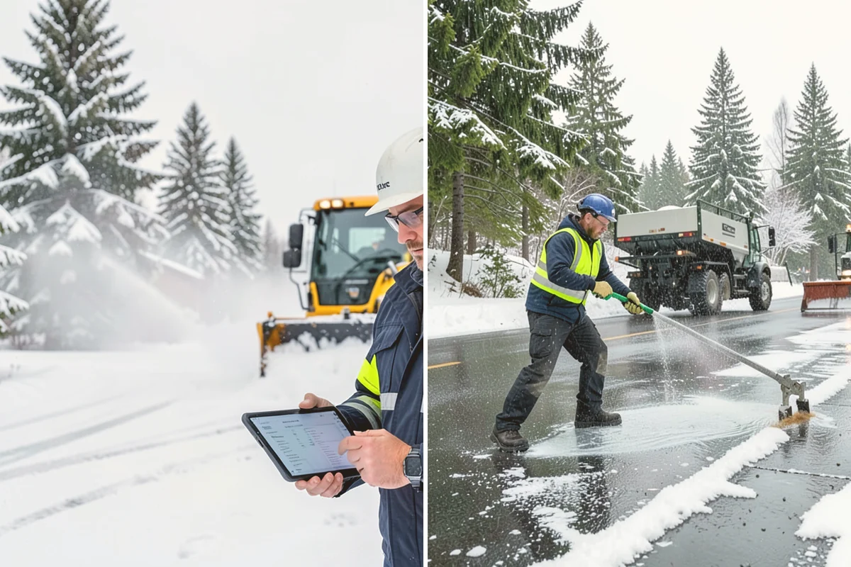 Emergency Plowing in Newcastle, King County, WA - Take your emergency call and confirm location and access