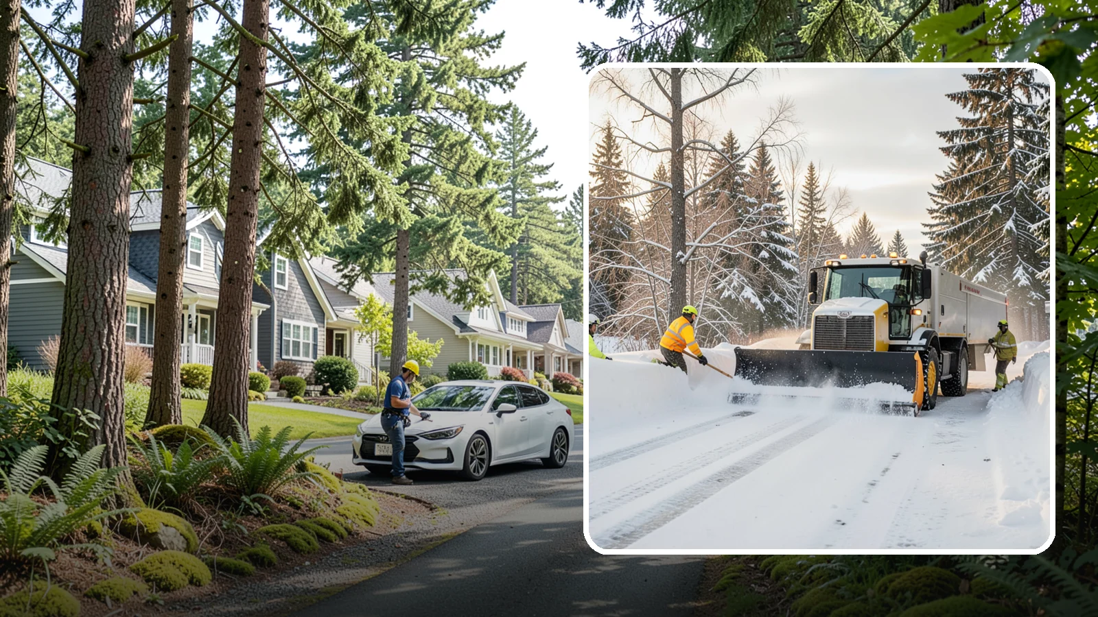 Emergency Plowing in Normandy Park, King County, WA - We dispatch plow crews around the clock across Western Washington when a sudden snowfall buries lots and driveways and you need...