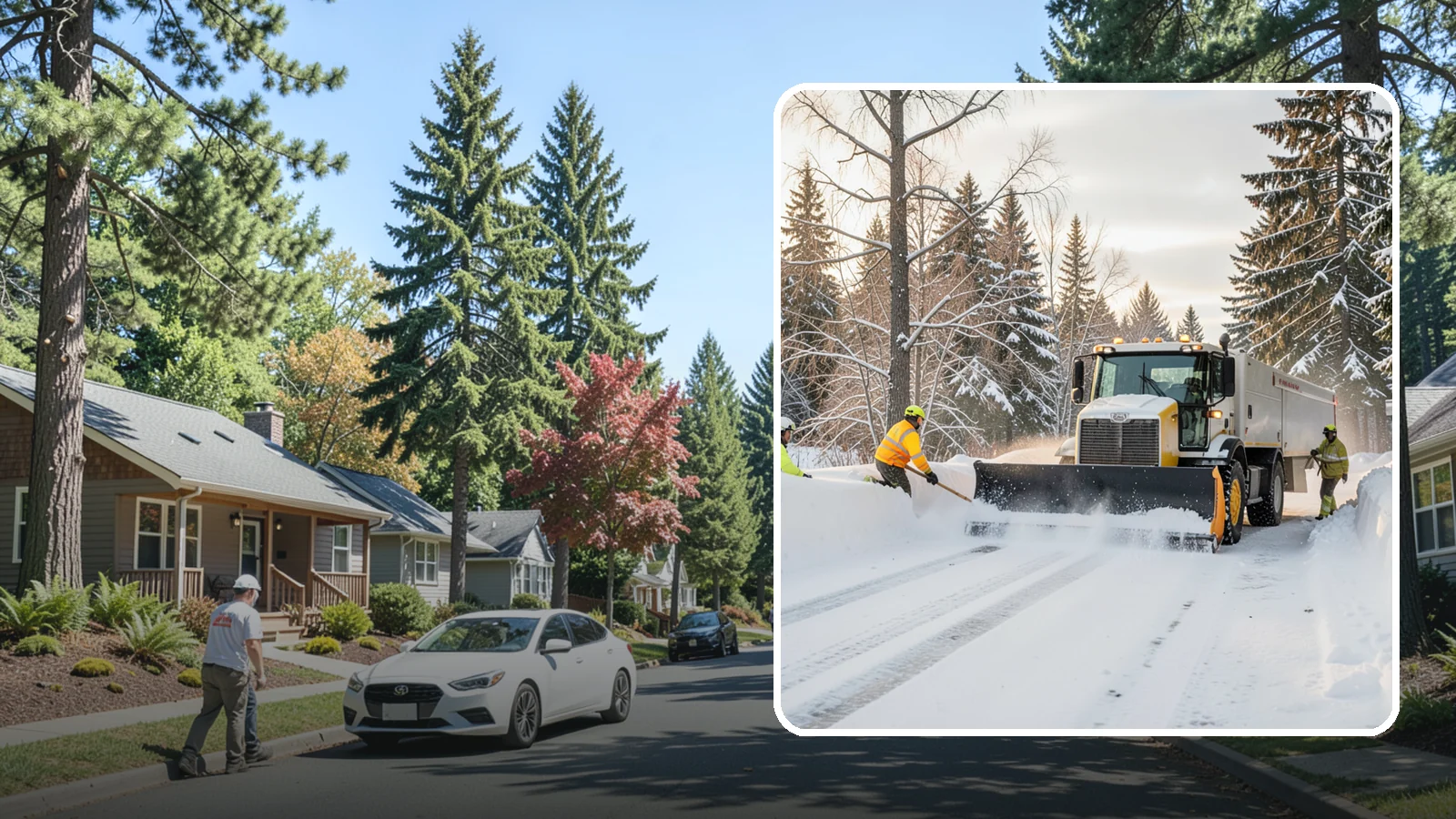 Emergency Plowing in Orting, Pierce County, WA - We dispatch plow crews around the clock across Western Washington when a sudden snowfall buries lots and driveways and you need...