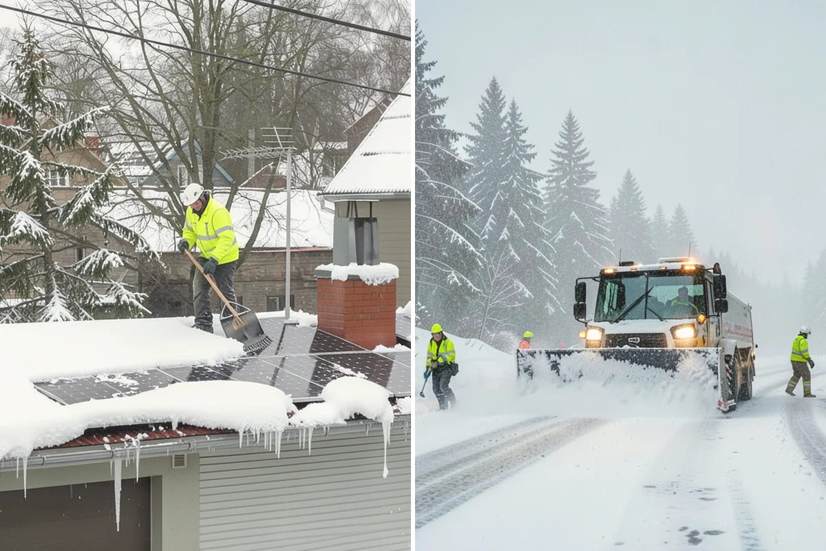 Emergency Plowing in Orting, Pierce County, WA - Take your emergency call and confirm location and access