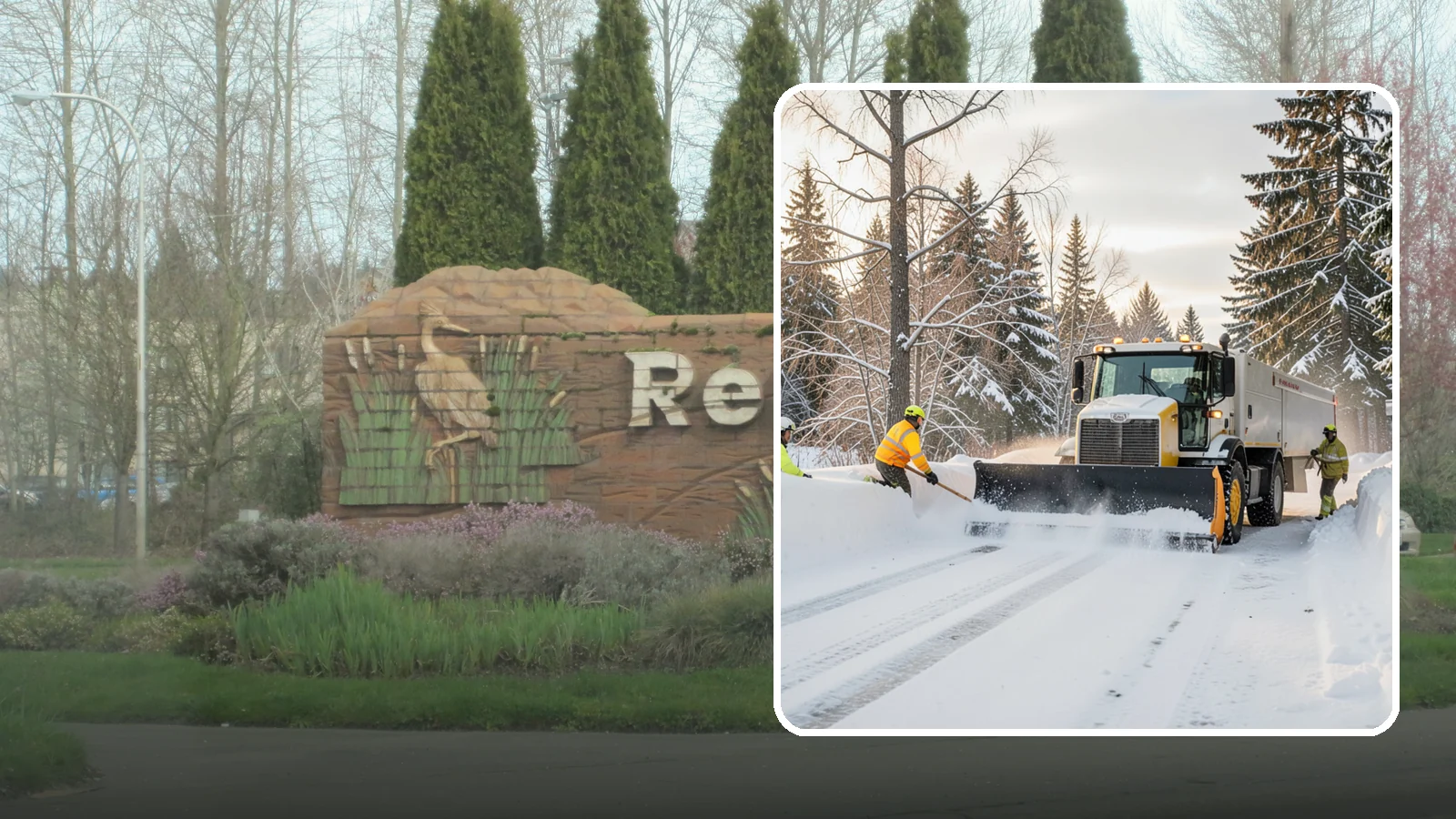 Emergency Plowing in Renton, King County, WA - We dispatch plow crews around the clock across Western Washington when a sudden snowfall buries lots and driveways and you need...