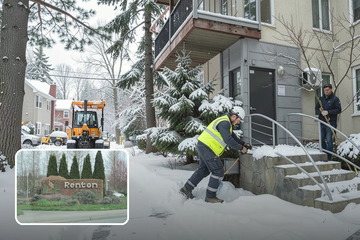Emergency Plowing in Renton, King County, WA - Around-the-clock dispatch for sudden, heavy snowfall