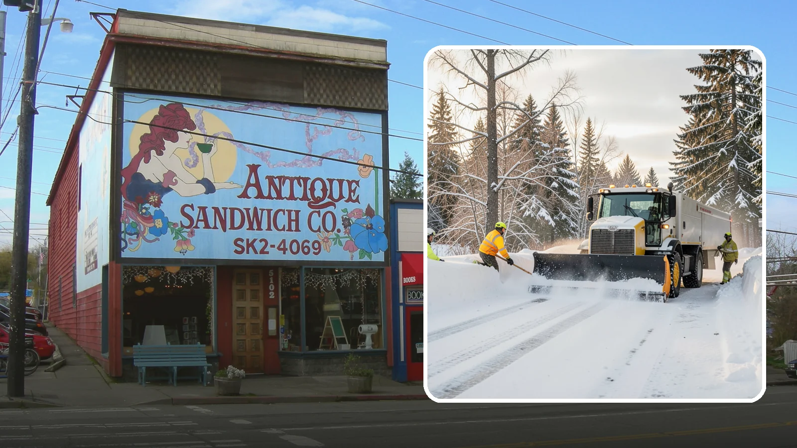 Emergency Plowing in Ruston, Pierce County, WA - We dispatch plow crews around the clock across Western Washington when a sudden snowfall buries lots and driveways and you need...