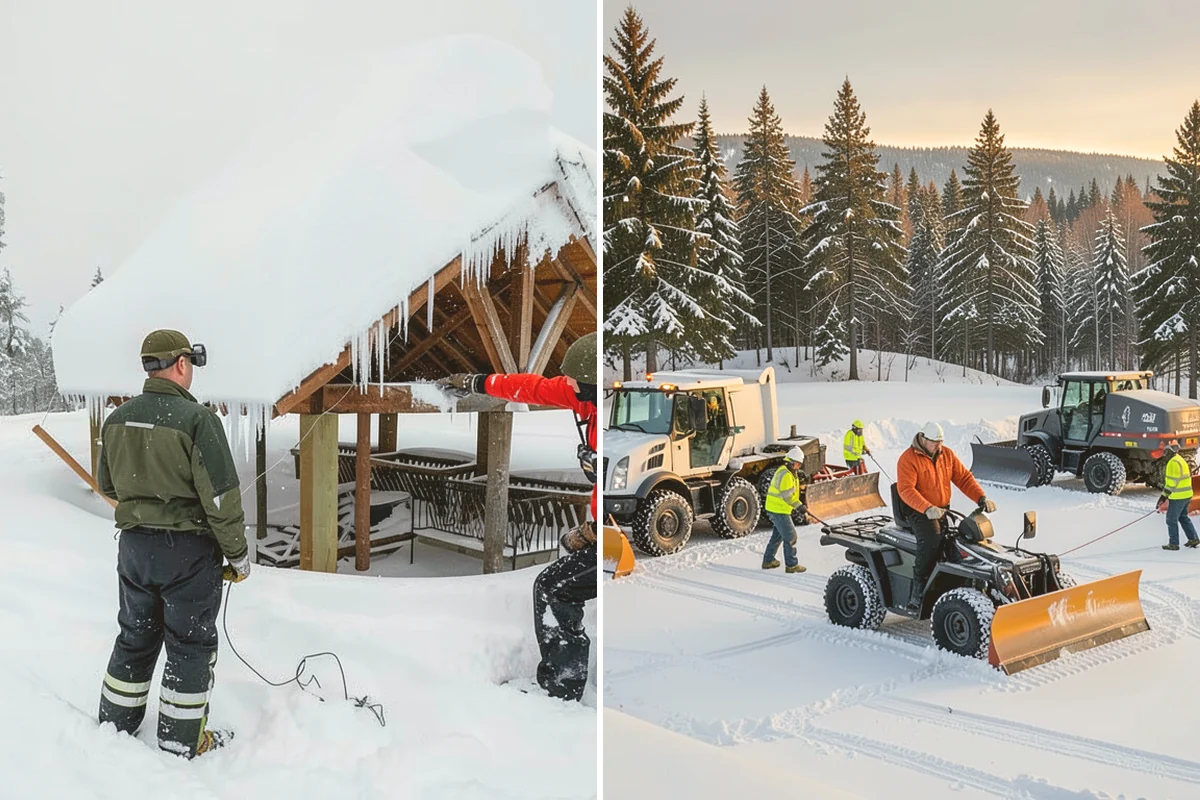Emergency Plowing in Sammamish, King County, WA - Take your emergency call and confirm location and access
