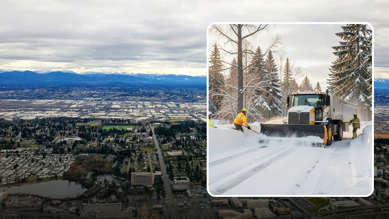 Emergency Plowing in SeaTac, King County, WA - We dispatch plow crews around the clock across Western Washington when a sudden snowfall buries lots and driveways and you need...