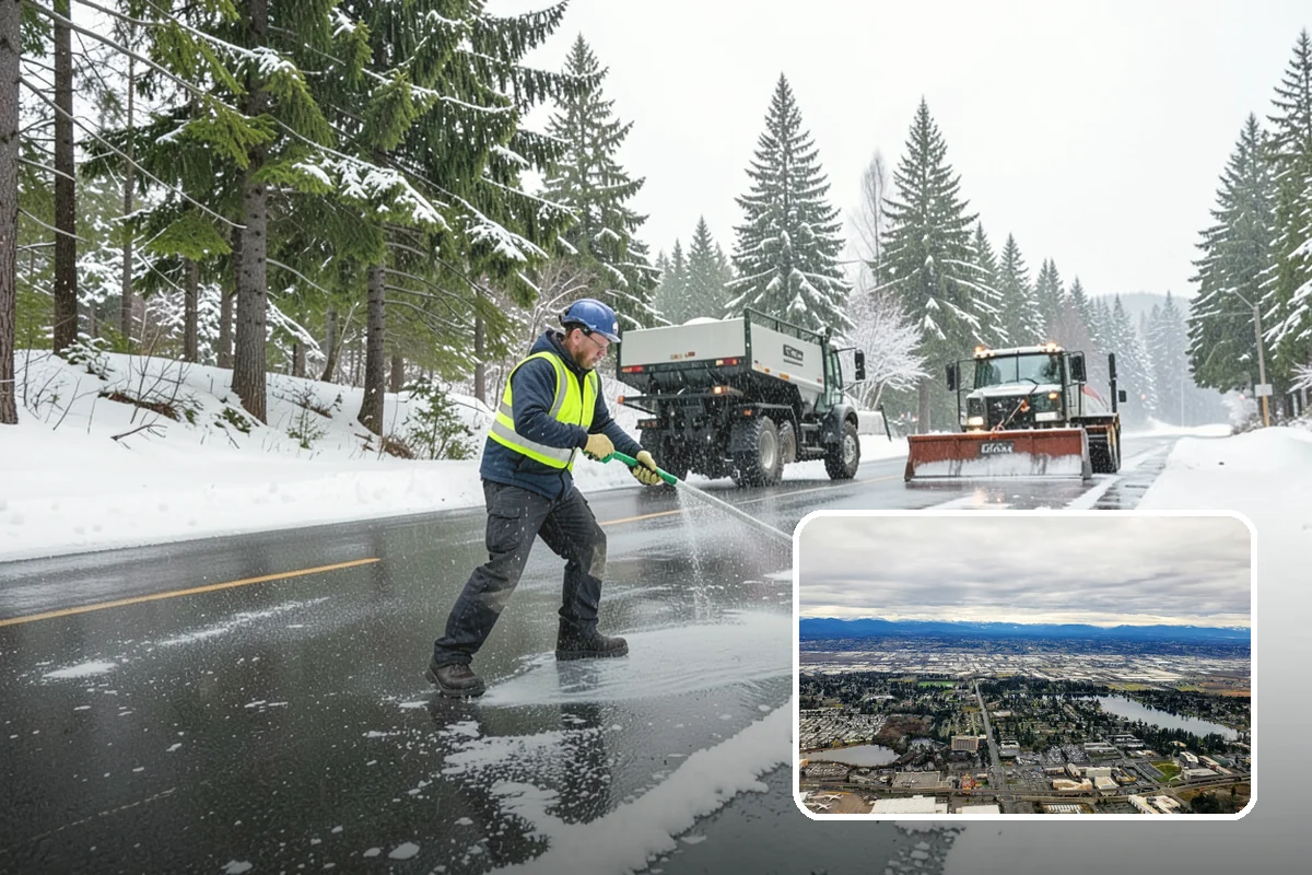 Emergency Plowing in SeaTac, King County, WA - Around-the-clock dispatch for sudden, heavy snowfall