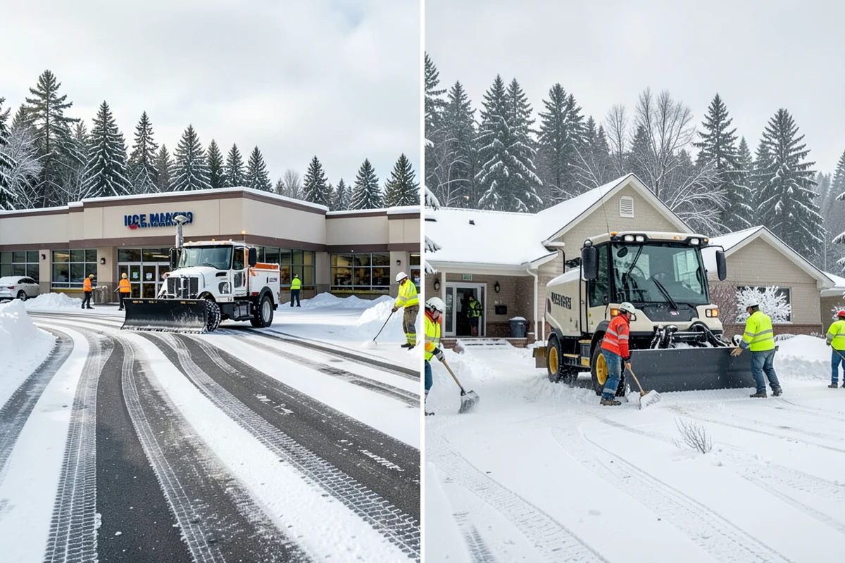 Emergency Plowing in SeaTac, King County, WA - Take your emergency call and confirm location and access