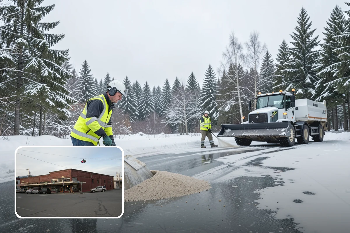 Emergency Plowing in Sedro-Woolley, Skagit County, WA - Around-the-clock dispatch for sudden, heavy snowfall