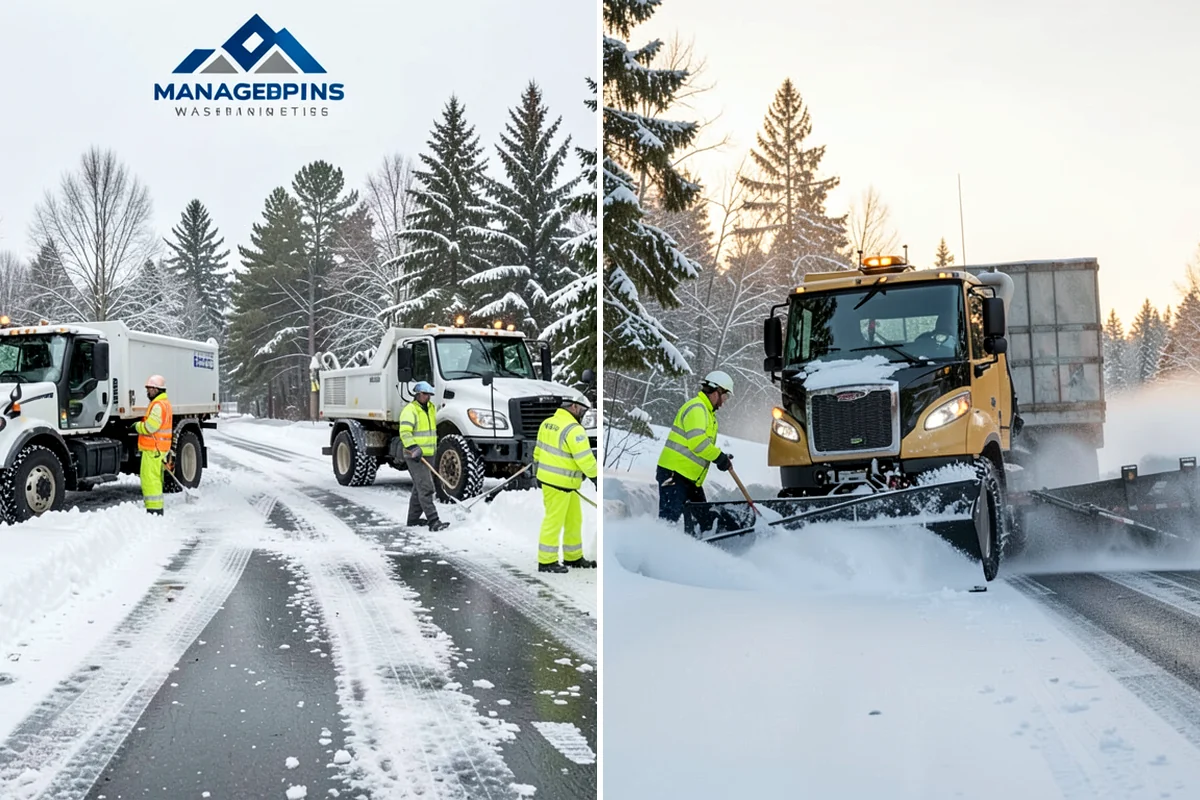 Emergency Plowing in Shoreline, King County, WA - Take your emergency call and confirm location and access