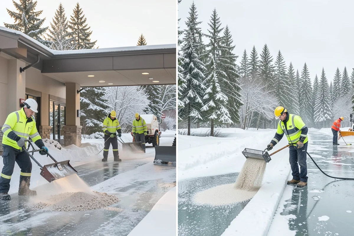 Emergency Plowing in South Prairie, Pierce County, WA - Take your emergency call and confirm location and access