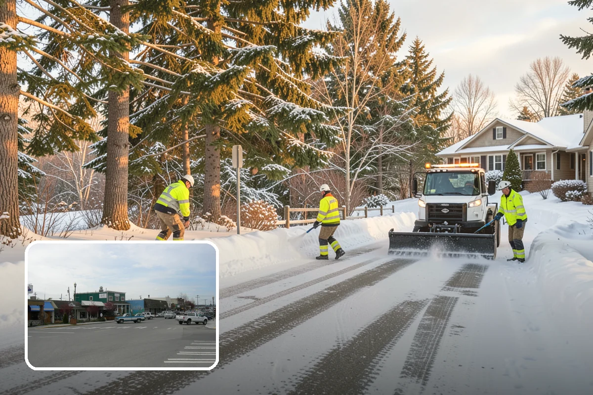 Emergency Plowing in Stanwood, Snohomish County, WA - Around-the-clock dispatch for sudden, heavy snowfall
