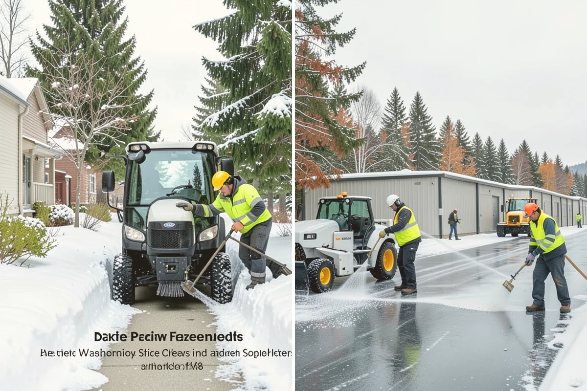 Emergency Plowing in Stanwood, Snohomish County, WA - Take your emergency call and confirm location and access