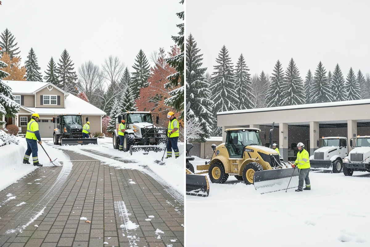 Emergency Plowing in Steilacoom, Pierce County, WA - Take your emergency call and confirm location and access
