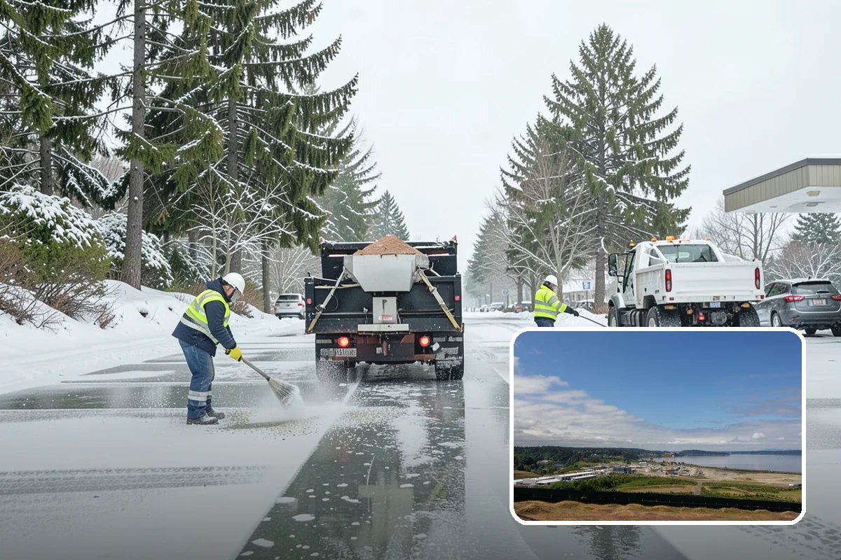 Emergency Plowing in University Place, Pierce County, WA - Around-the-clock dispatch for sudden, heavy snowfall
