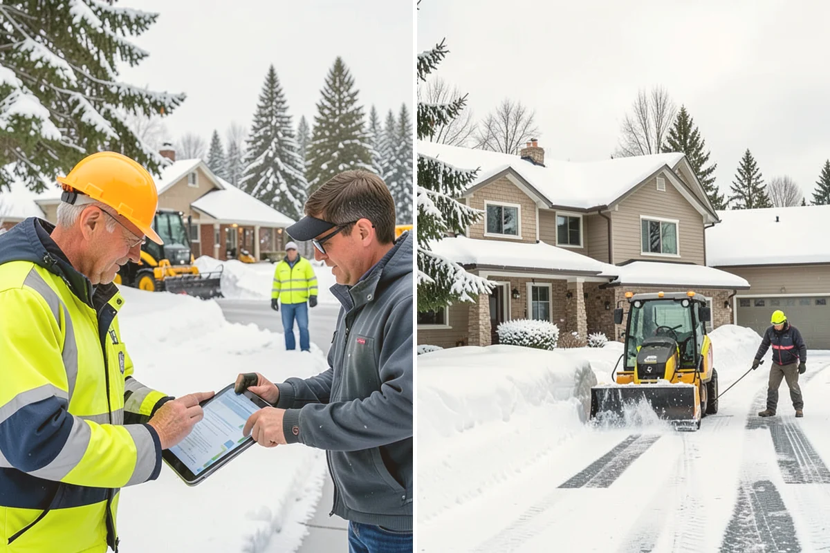 Emergency Residential Snow Removal in Algona, King County, WA - We take your emergency call and confirm the urgent need