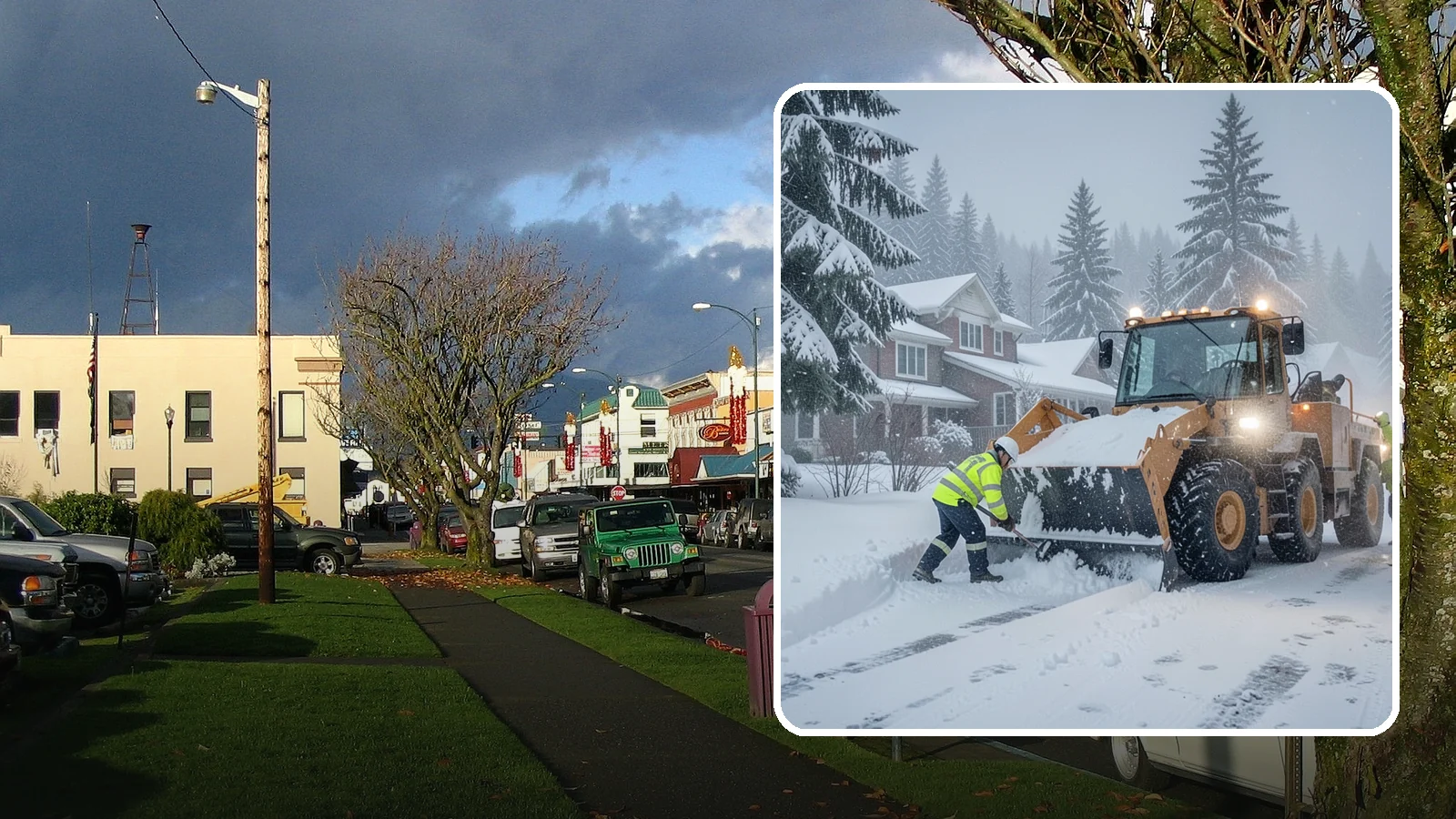 Emergency Residential Snow Removal in Arlington, Snohomish County, WA - We respond fast to residential snow emergencies when a sudden storm traps your household at home.