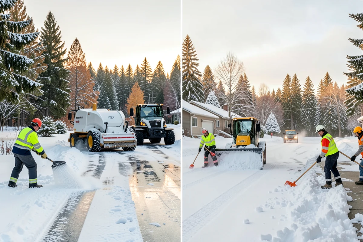 Emergency Residential Snow Removal in Arlington, Snohomish County, WA - We take your emergency call and confirm the urgent need