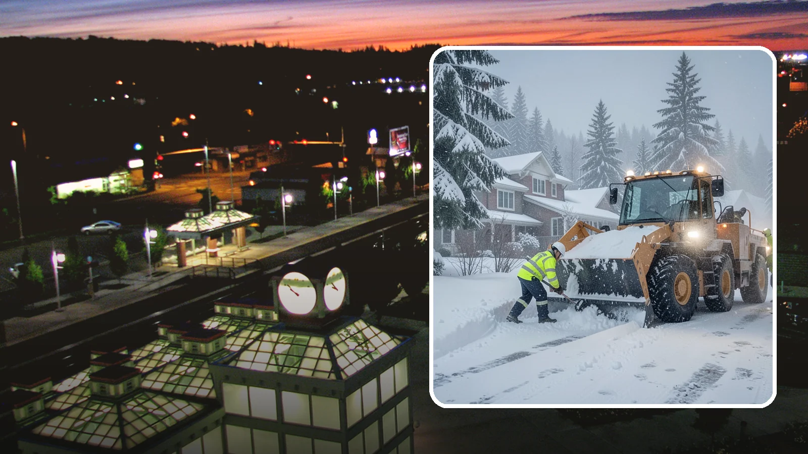 Emergency Residential Snow Removal in Auburn, King County, WA - We respond fast to residential snow emergencies when a sudden storm traps your household at home.