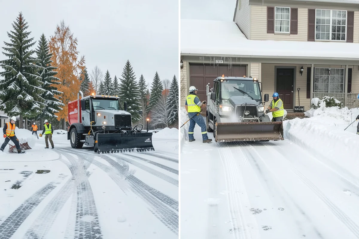 Emergency Residential Snow Removal in Auburn, King County, WA - We take your emergency call and confirm the urgent need
