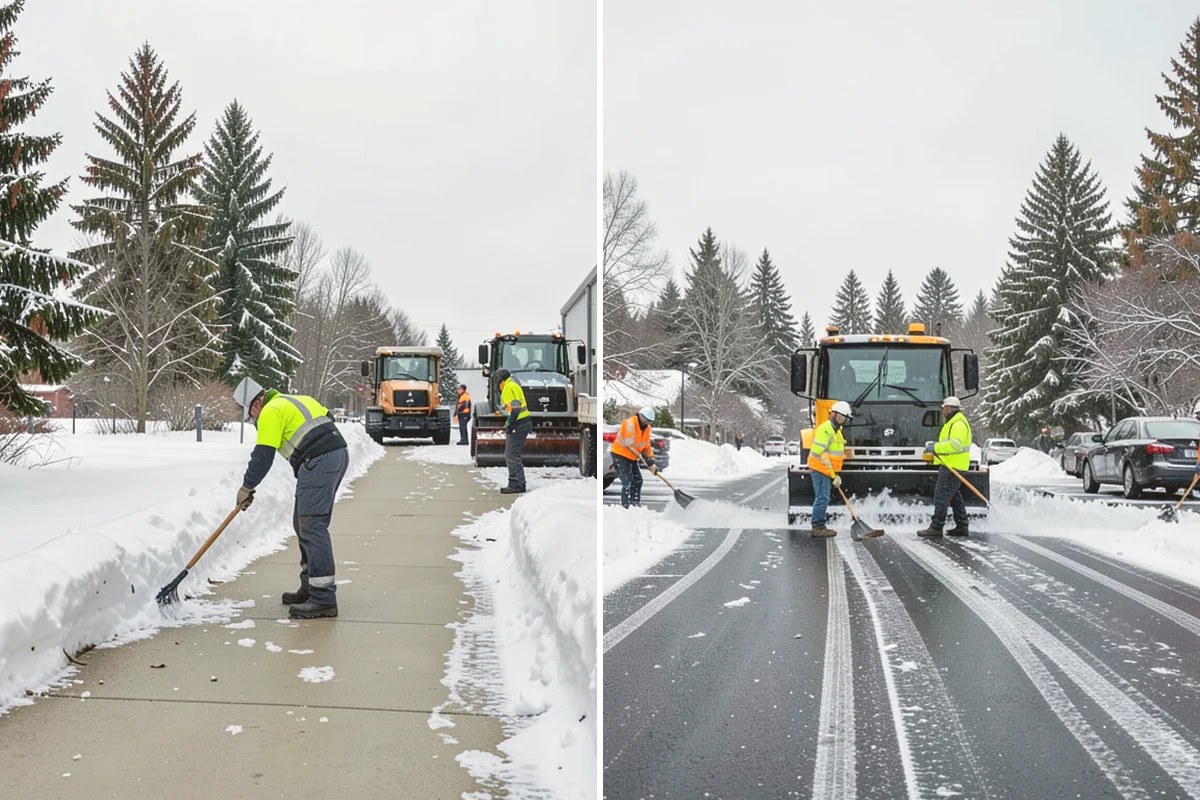Emergency Residential Snow Removal in Bellevue, King County, WA - We take your emergency call and confirm the urgent need