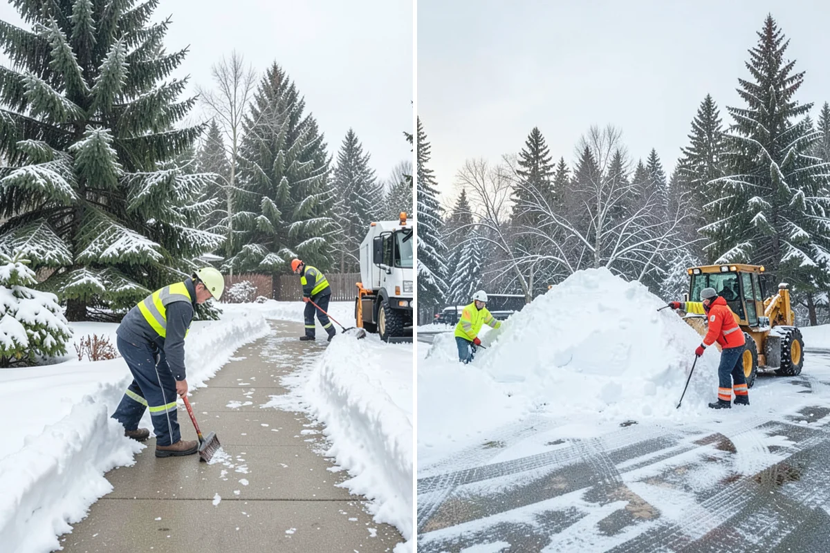 Emergency Residential Snow Removal in Bonney Lake, Pierce County, WA - We take your emergency call and confirm the urgent need