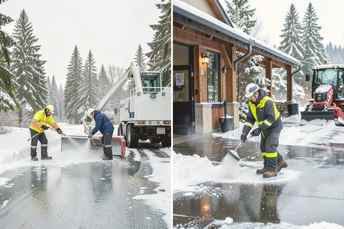 Emergency Residential Snow Removal in Brier, Snohomish County, WA - We take your emergency call and confirm the urgent need