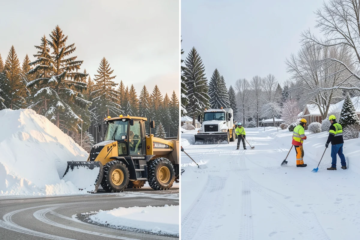 Emergency Residential Snow Removal in Buckley, Pierce County, WA - We take your emergency call and confirm the urgent need