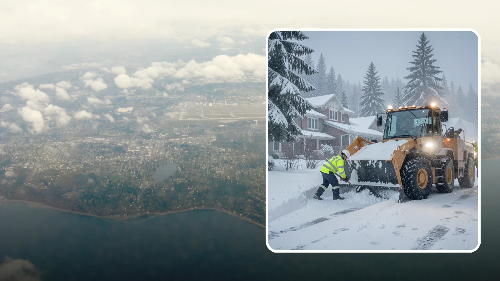 Emergency Residential Snow Removal in Burien, King County, WA - We respond fast to residential snow emergencies when a sudden storm traps your household at home.