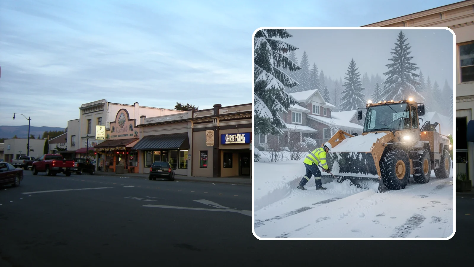 Emergency Residential Snow Removal in Burlington, Skagit County, WA - We respond fast to residential snow emergencies when a sudden storm traps your household at home.