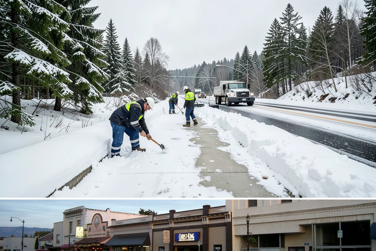 Emergency Residential Snow Removal in Burlington, Skagit County, WA - Save our number before winter so help is one call away when a storm outpaces the forecast.