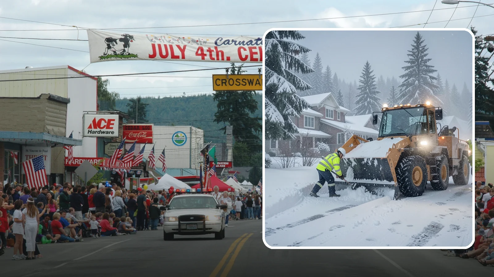 Emergency Residential Snow Removal in Carnation, King County, WA - We respond fast to residential snow emergencies when a sudden storm traps your household at home.