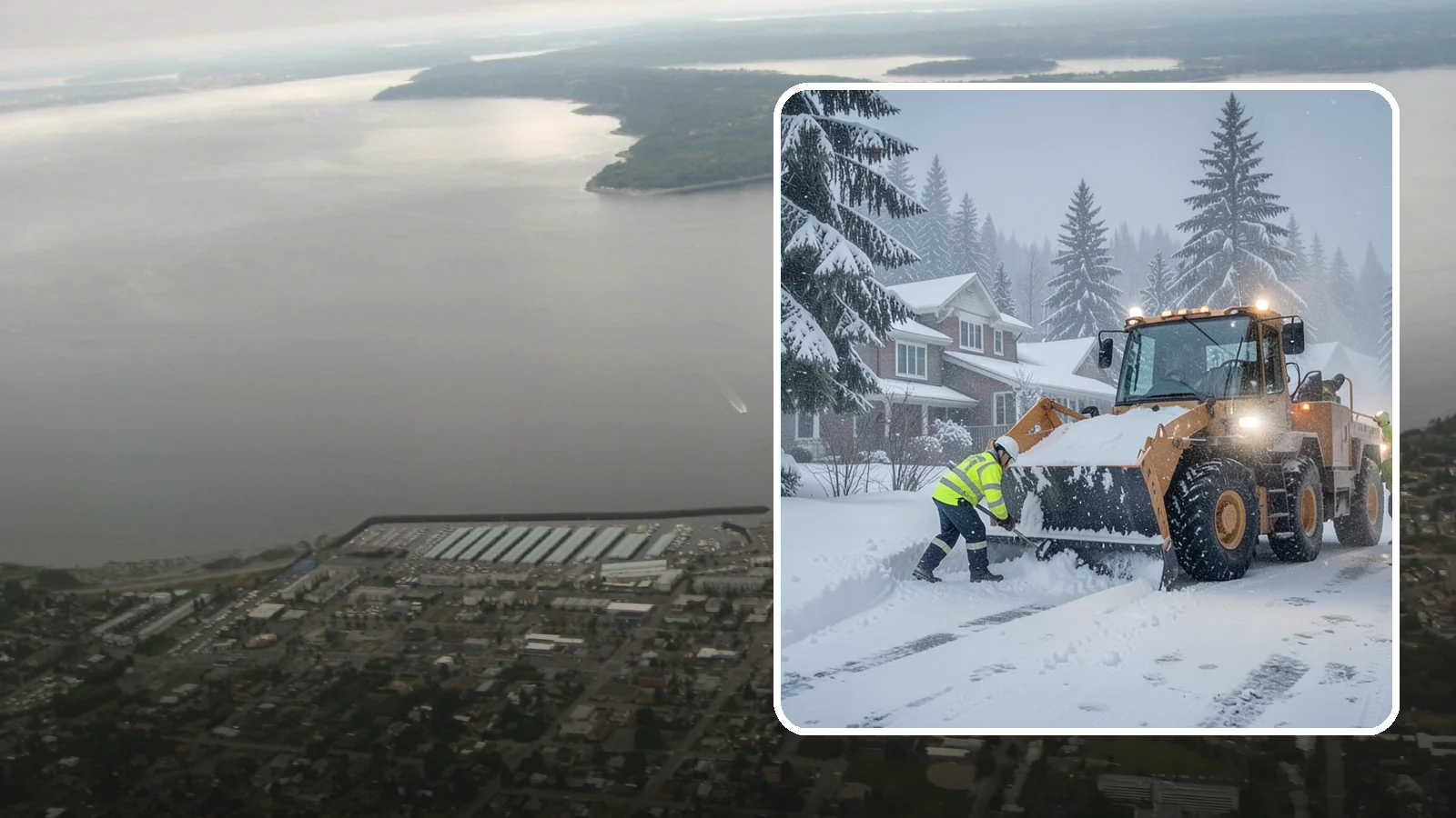Emergency Residential Snow Removal in Des Moines, King County, WA - We respond fast to residential snow emergencies when a sudden storm traps your household at home.