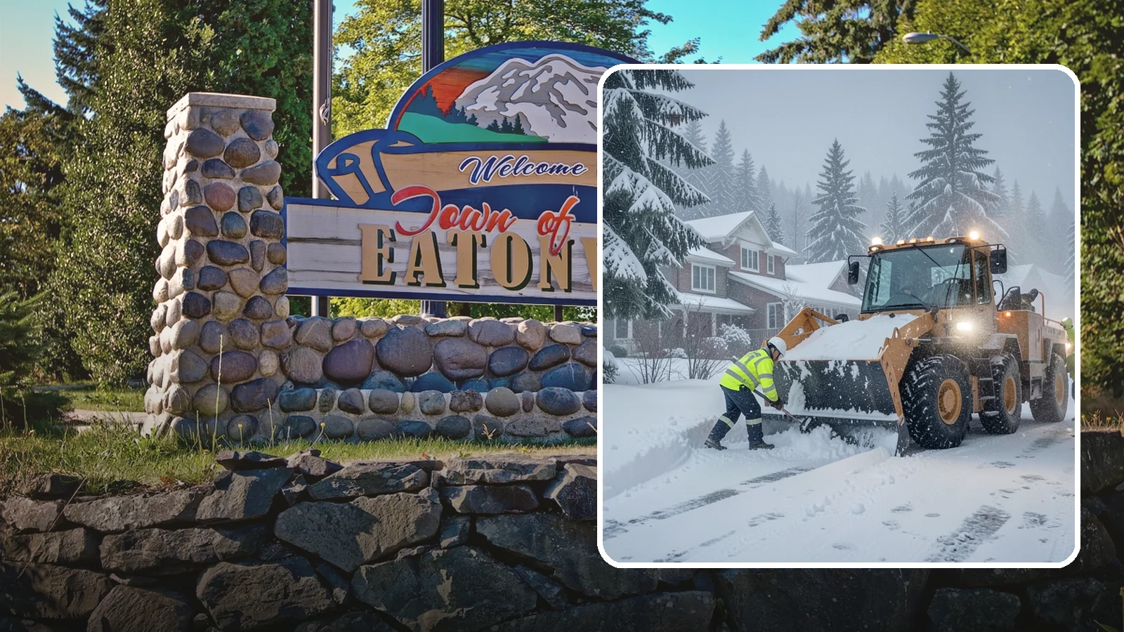 Emergency Residential Snow Removal in Eatonville, Pierce County, WA - We respond fast to residential snow emergencies when a sudden storm traps your household at home.