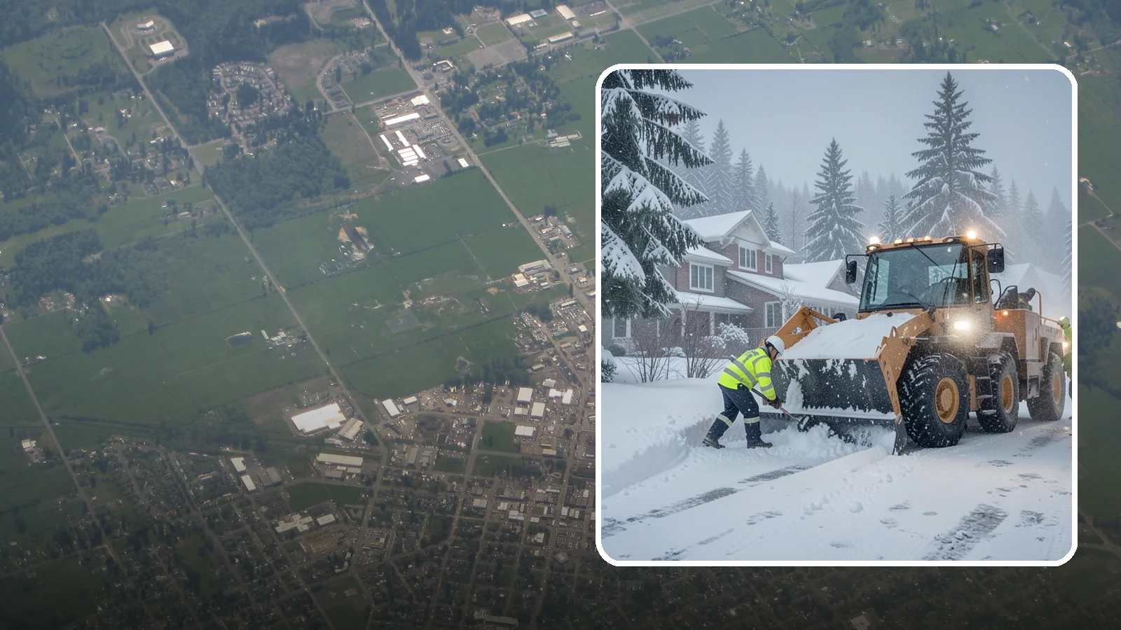 Emergency Residential Snow Removal in Enumclaw, King County, WA - We respond fast to residential snow emergencies when a sudden storm traps your household at home.