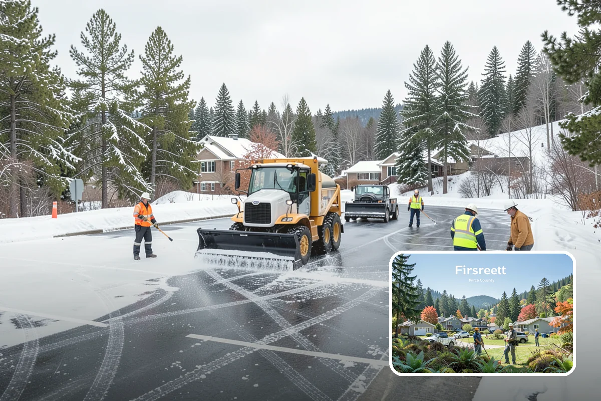 Emergency Residential Snow Removal in Fircrest, Pierce County, WA - Prioritizes urgent household needs during sudden storms
